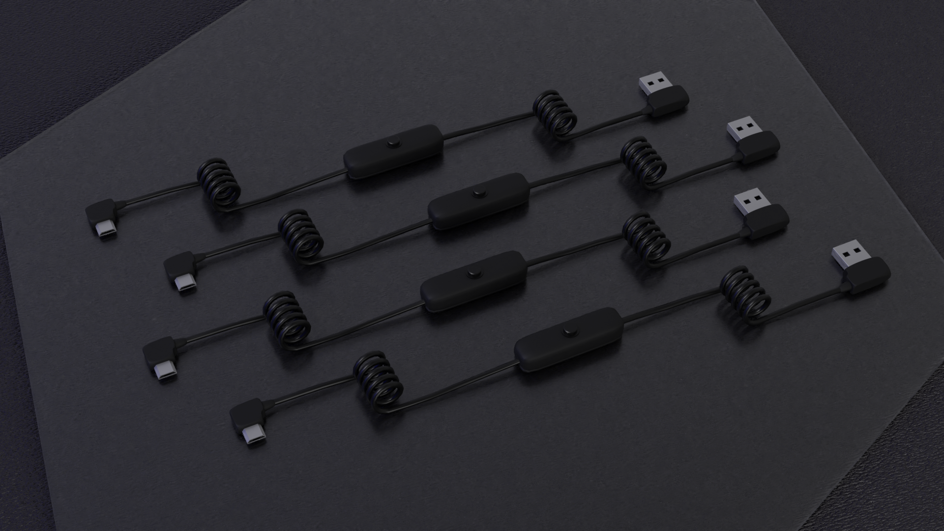 USB A to Micro USB Switch Cable (4 pack)