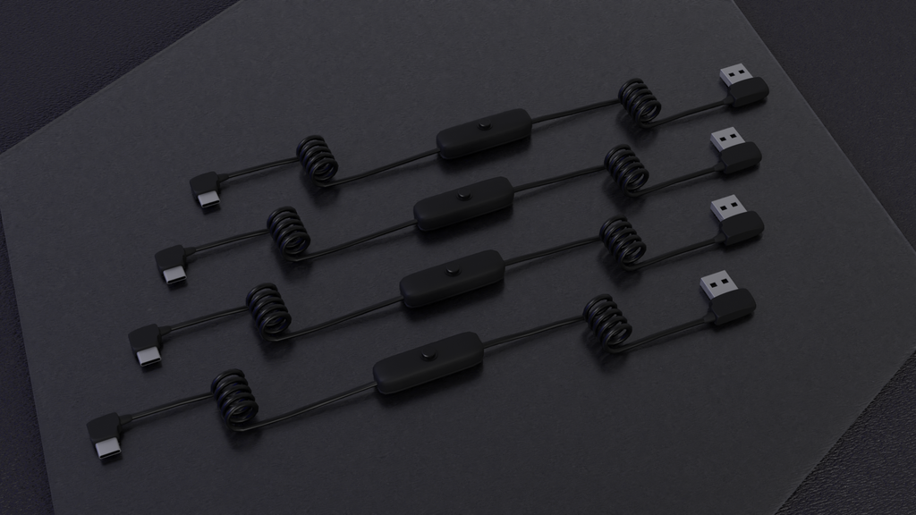USB A to USB C Switch Cable (4 pack)